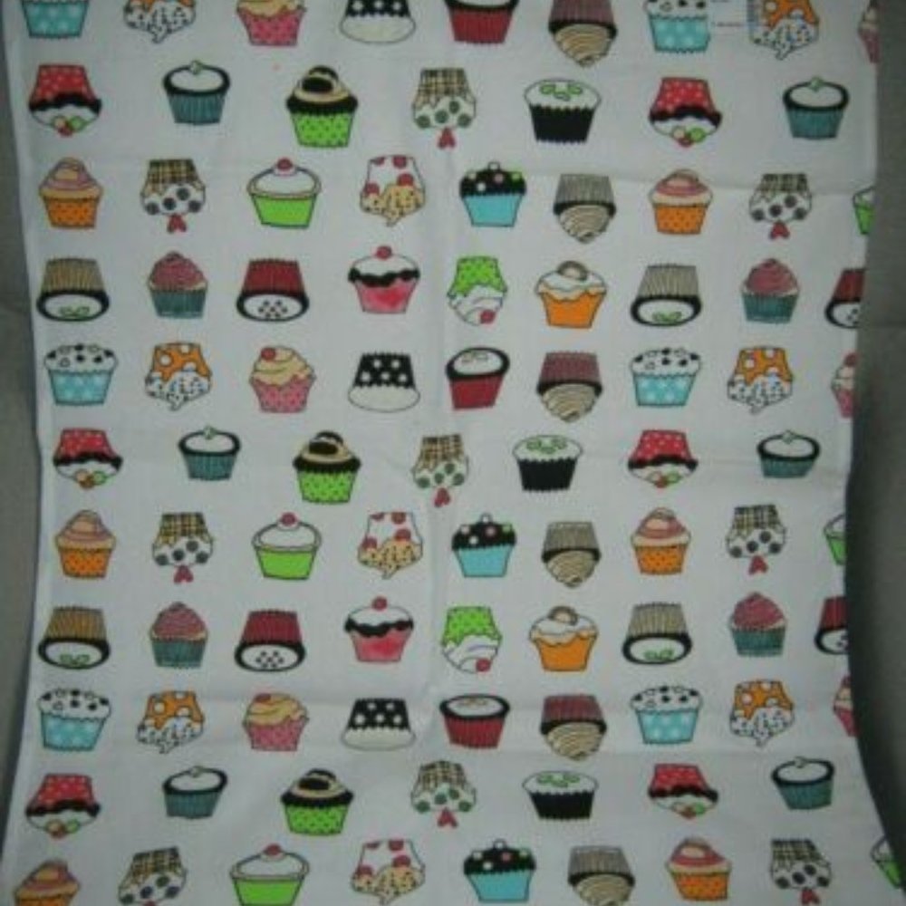 Cupcakes Cotton Tea Towel By Simons
